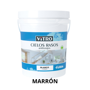 CIELOS RASOS MARRÓN ANTIHONGOS - 1LT.