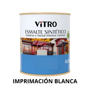 IMPRIMACIÓN BLANCA AGUARRAS - 1/4LT.
