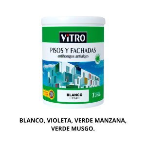 PISOS Y FACHADAS COLORES N°2 - 1LT.