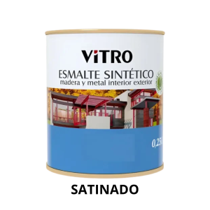 ESMALTE SINTÉTICO SATINADO - 1/4LT.